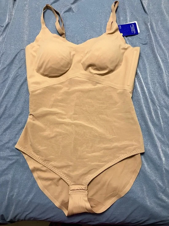 Honeylove Cami Bodysuit Sz 1X in Sand - Picture 5 of 10